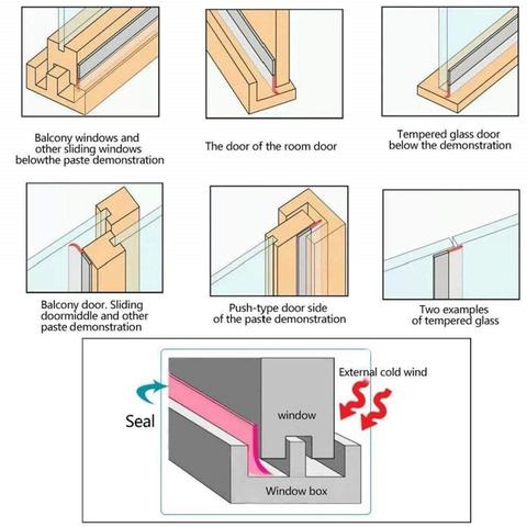 Weather Stripping Door Seal Strip Weather Stripping Door Seal Strip