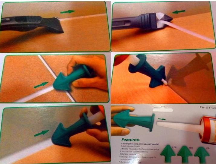 Silicone Caulking Finisher (3 in 1) Silicone Caulking Finisher (3 in 1)