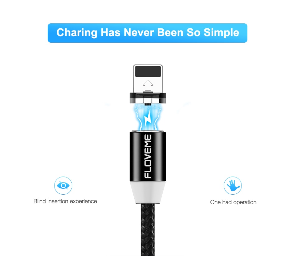1M Magnetic Design Micro USB Charging Cable 1M Magnetic Design Micro USB Charging Cable