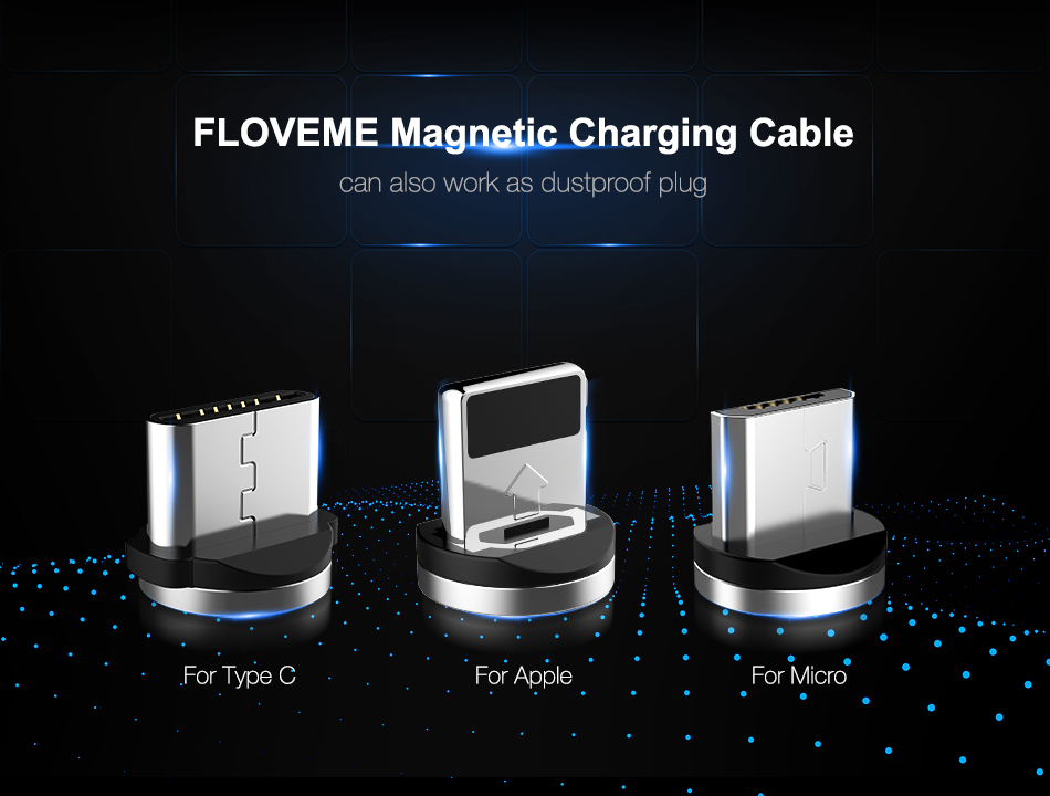 1M Magnetic Design Micro USB Charging Cable 1M Magnetic Design Micro USB Charging Cable