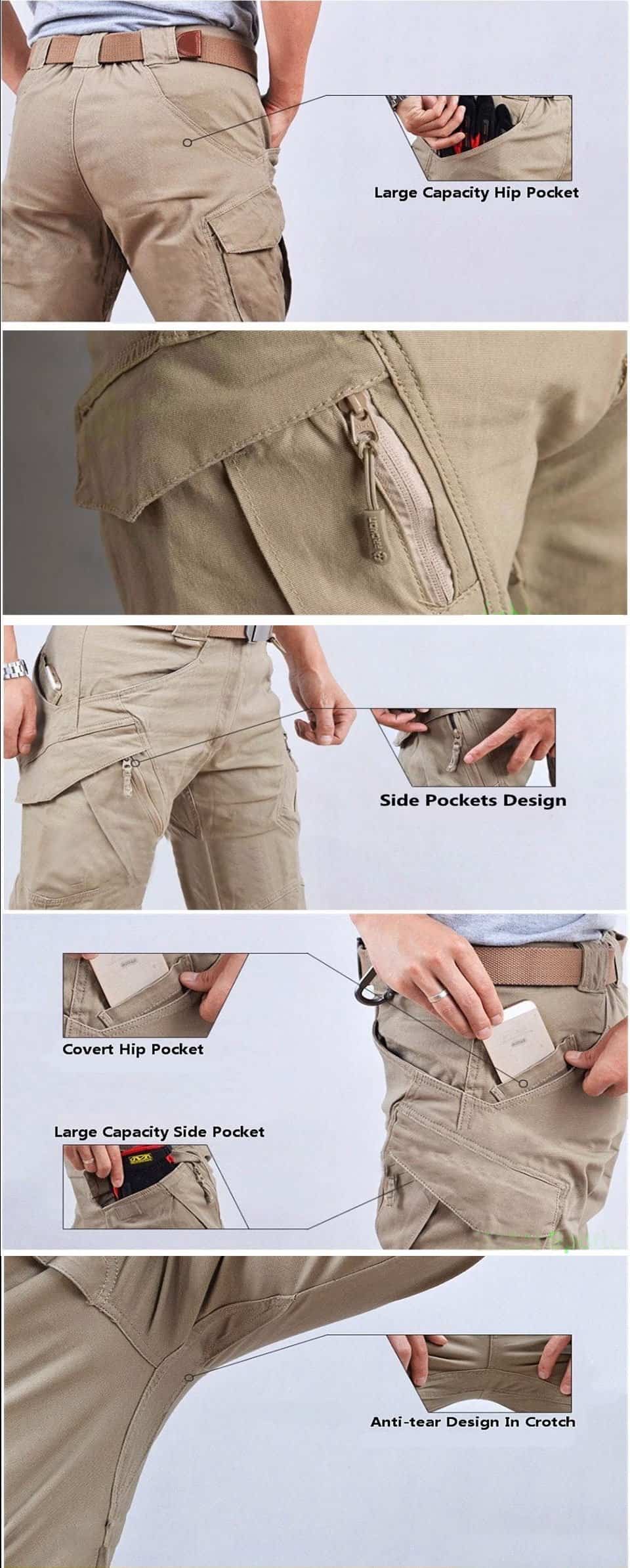 Tactical Flexible Cargo Pants