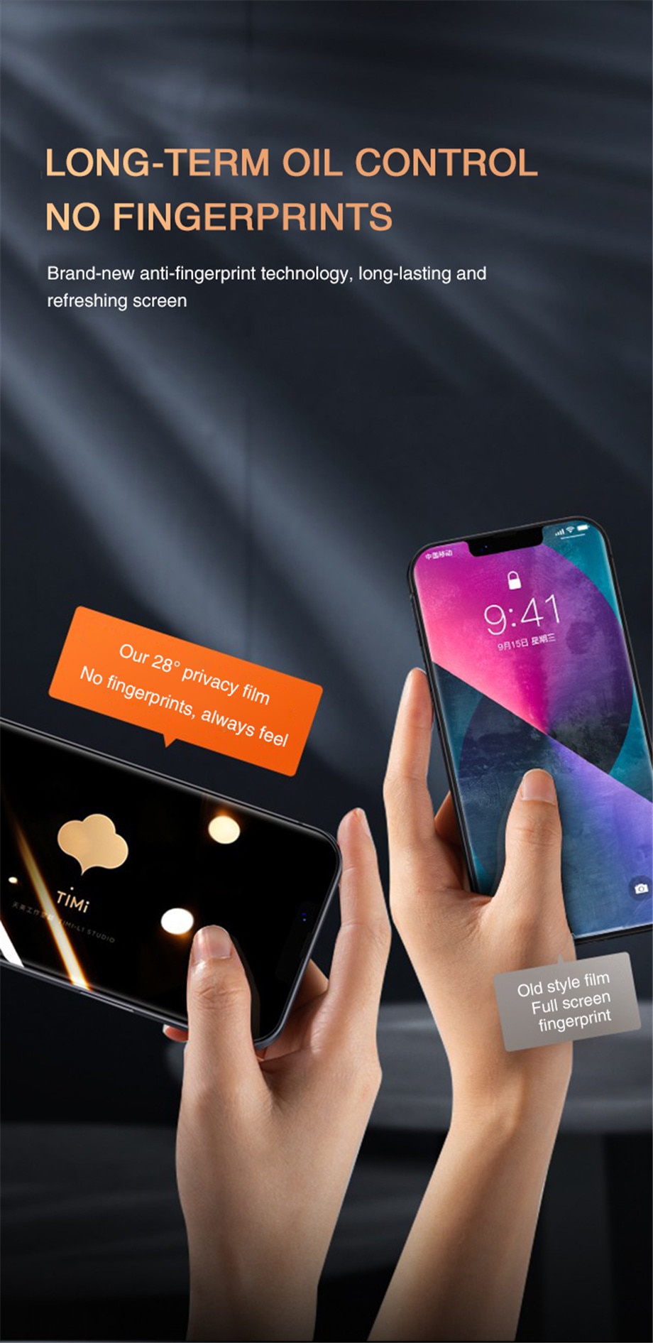 Full Cover Anti-Spy Screen Protector For iPhone 11 12 13 PRO MAX Privacy Glass For iPhone 14 Pro 8 Plus XS Max XR Tempered Glass