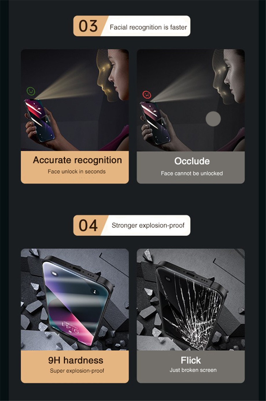 Full Cover Anti-Spy Screen Protector For iPhone 11 12 13 PRO MAX Privacy Glass For iPhone 14 Pro 8 Plus XS Max XR Tempered Glass