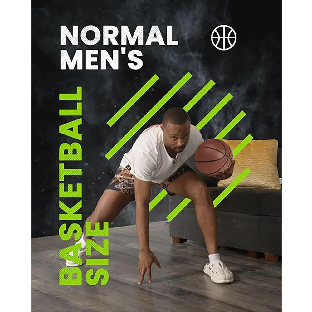 Silent Basketball 2024 Upgraded Airless Basketball Quiet Bounce Dunk Basketball Foam Basketball Dribbling Indoor Silent BallGift Silent Basketball 2024 Upgraded Airless Basketball Quiet Bounce Dunk Basketball Foam Basketball Dribbling Indoor Silent BallGift