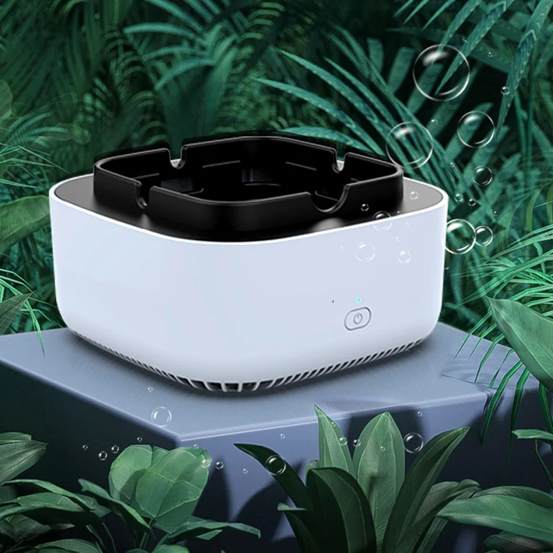 Anion Ashtray with Air Purifier Smoke Desk Filter Air Purge Negative Ion Cigarettes Ash Tray Organizer Anti Second-Hand Smoke Anion Ashtray with Air Purifier Smoke Desk Filter Air Purge Negative Ion Cigarettes Ash Tray Organizer Anti Second-Hand Smoke 