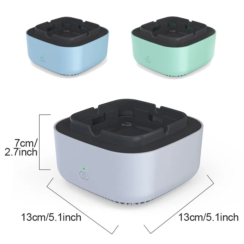 Anion Ashtray with Air Purifier Smoke Desk Filter Air Purge Negative Ion Cigarettes Ash Tray Organizer Anti Second-Hand Smoke Anion Ashtray with Air Purifier Smoke Desk Filter Air Purge Negative Ion Cigarettes Ash Tray Organizer Anti Second-Hand Smoke 