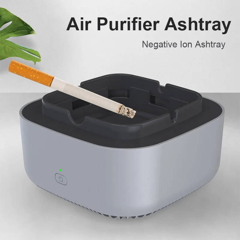 Anion Ashtray with Air Purifier Smoke Desk Filter Air Purge Negative Ion Cigarettes Ash Tray Organizer Anti Second-Hand Smoke Anion Ashtray with Air Purifier Smoke Desk Filter Air Purge Negative Ion Cigarettes Ash Tray Organizer Anti Second-Hand Smoke 