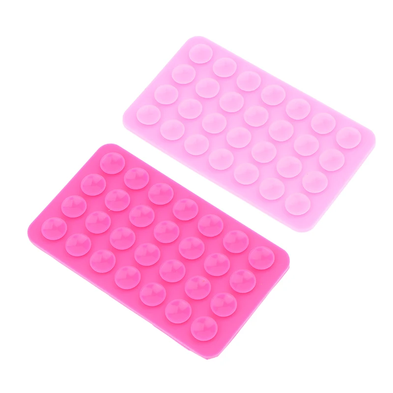 1Pc Silicone Suction Pad Double Sided For Mobile Phone Fixture Suction Cup Backed Adhesive Silicone Rubber Sucker Pad For Fixing 1Pc Silicone Suction Pad Double Sided For Mobile Phone Fixture Suction Cup Backed Adhesive Silicone Rubber Sucker Pad For Fixing