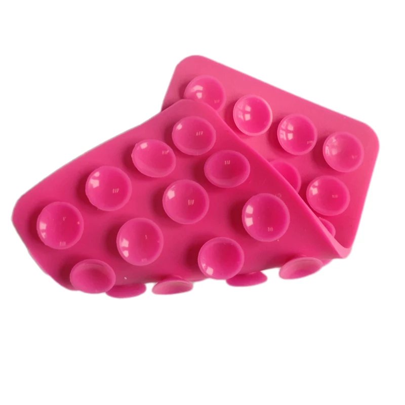 1Pc Silicone Suction Pad Double Sided For Mobile Phone Fixture Suction Cup Backed Adhesive Silicone Rubber Sucker Pad For Fixing 1Pc Silicone Suction Pad Double Sided For Mobile Phone Fixture Suction Cup Backed Adhesive Silicone Rubber Sucker Pad For Fixing